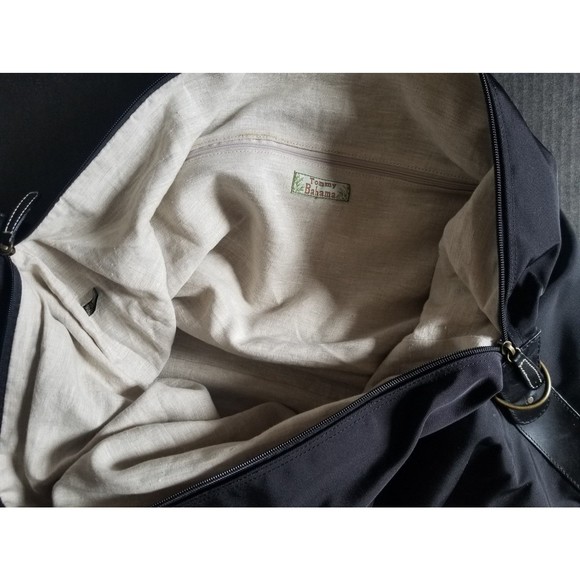 Tommy Bahama Weekender duffle bag carry on tote black - Picture 5 of 7